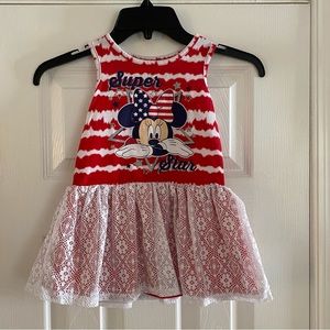 Disney Red and White Minnie Mouse Dress